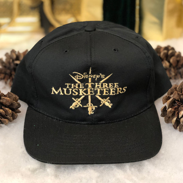 Vintage Deadstock NWOT Disney The Three Musketeers Twill Snapback Hat