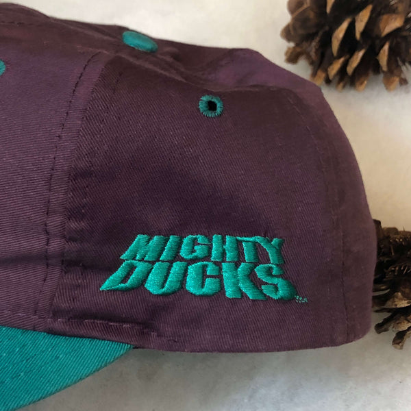 Vintage NHL Anaheim Mighty Ducks Competitor Twill Snapback Hat