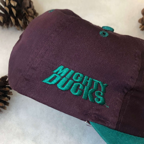 Vintage NHL Anaheim Mighty Ducks Competitor Twill Snapback Hat