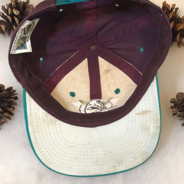 Vintage NHL Anaheim Mighty Ducks Competitor Twill Snapback Hat
