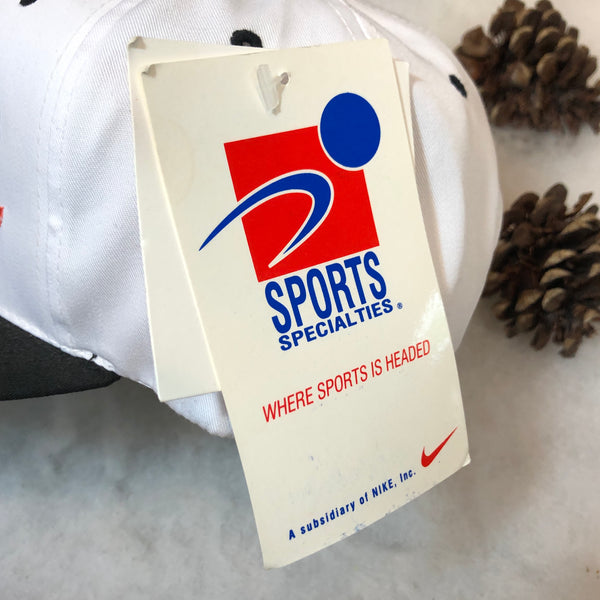 Vintage Deadstock NWT NHL Philadelphia Flyers Sports Specialties Script Twill Snapback Hat