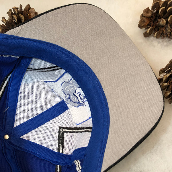 Vintage Deadstock NWT NCAA Duke Blue Devils Bolt Top of the World Wool Snapback Hat