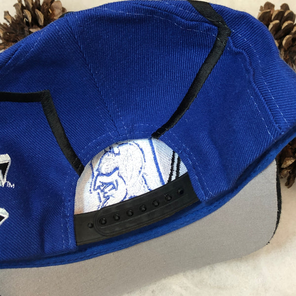 Vintage Deadstock NWT NCAA Duke Blue Devils Bolt Top of the World Wool Snapback Hat