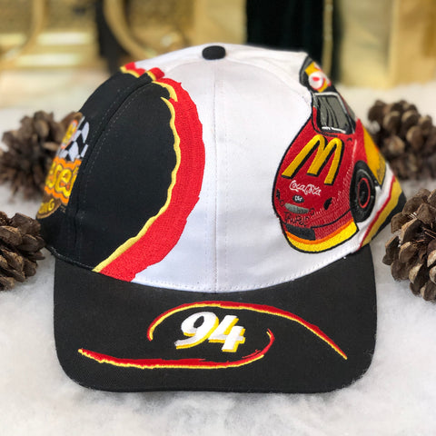 Vintage Deadstock NWOT NASCAR McDonald's Reese's Racing Bill Elliott Twill Strapback Hat