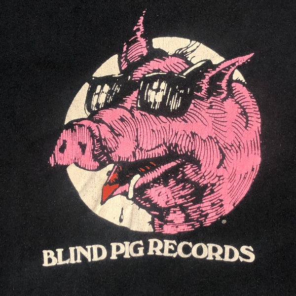 Vintage Blind Pig Records Blues Music T-Shirt (XL)