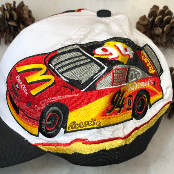 Vintage Deadstock NWOT NASCAR McDonald's Reese's Racing Bill Elliott Twill Strapback Hat
