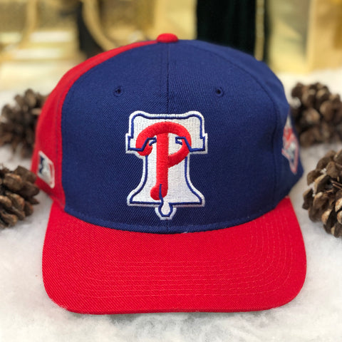 Vintage MLB Philadelphia Phillies Sports Specialties Backscript Wool Snapback Hat