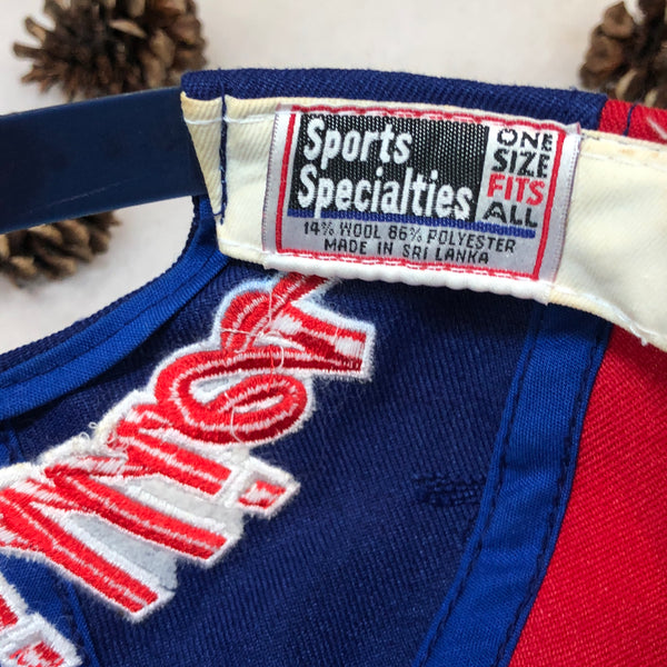 Vintage MLB Philadelphia Phillies Sports Specialties Backscript Wool Snapback Hat