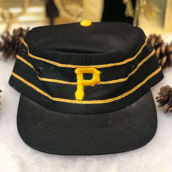 Vintage MLB Pittsburgh Pirates Pillbox Sports Specialties *YOUTH* Snapback Hat