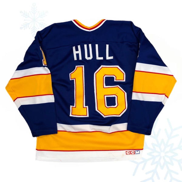 Vintage NHL St. Louis Blues Brett Hull CCM Jersey (M)