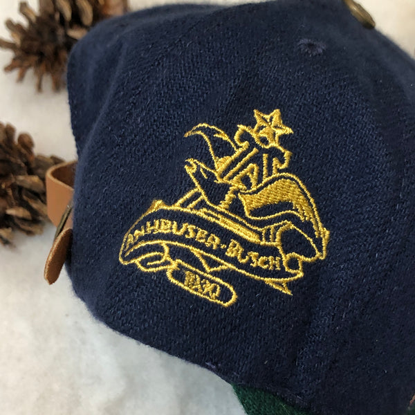 Vintage Deadstock NWOT Anheuser-Busch Limited Edition Wool Strapback Hat