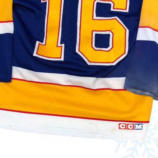 Vintage NHL St. Louis Blues Brett Hull CCM Jersey (M)