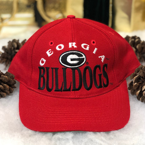 Vintage NCAA Georgia Bulldogs The Game Wool Snapback Hat