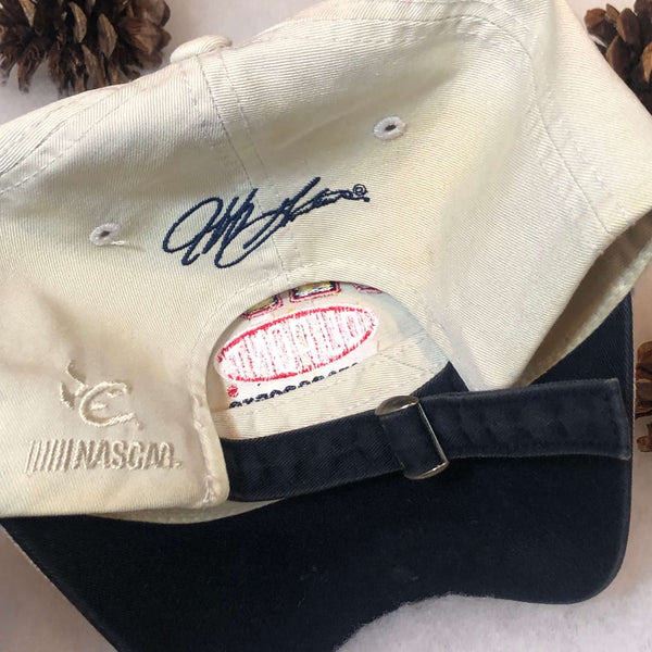 Vintage NASCAR Jeff Gordon DuPont Racing Strapback Hat