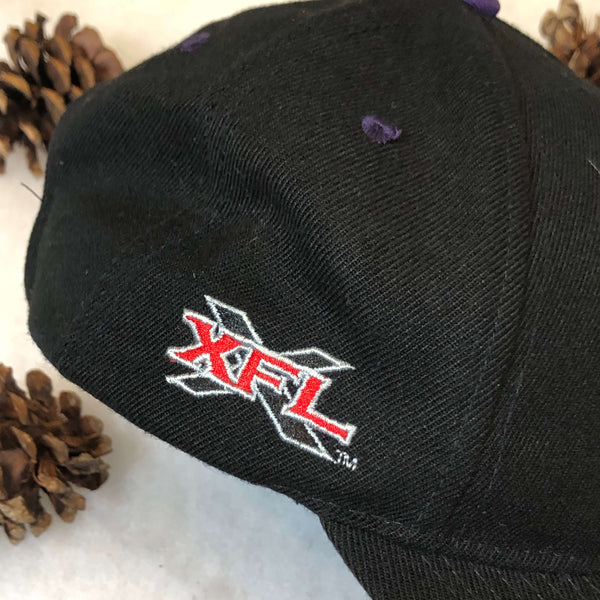 Vintage XFL Chicago Enforcers Drew Pearson Wool Strapback Hat