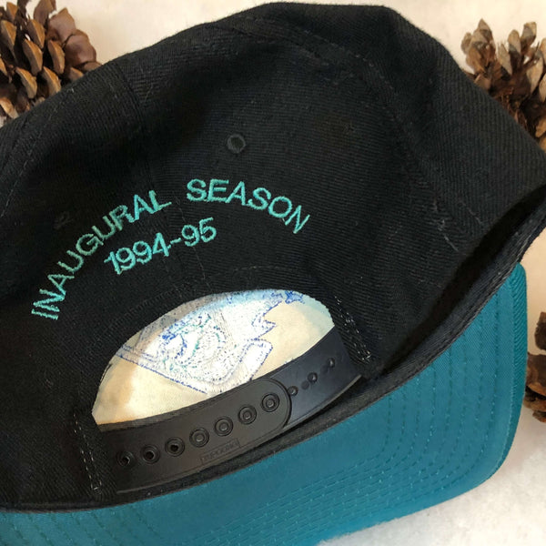 Vintage AHL Worcester IceCats 1994-95 Inaugural Season Wool Snapback Hat