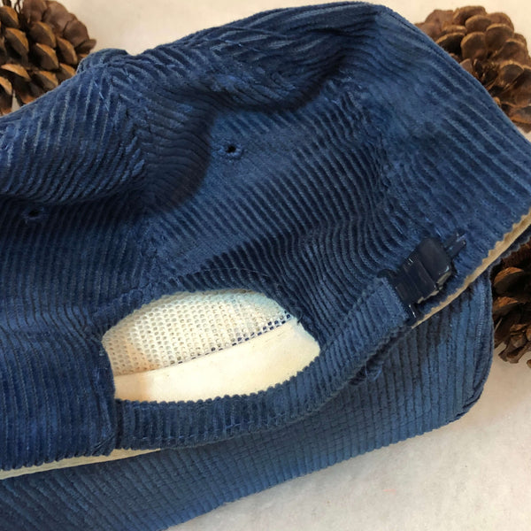 Vintage NFL Seattle Seahawks Sports Specialties Script Corduroy Strapback Hat