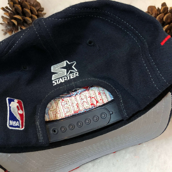 Vintage NBA Houston Rockets Starter Collision Wool Snapback Hat