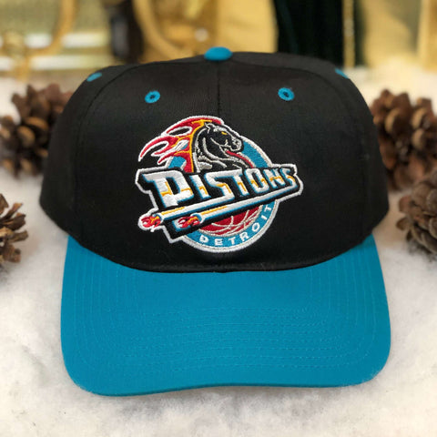 Vintage NBA Detroit Pistons Twins Enterprise Twill Snapback Hat