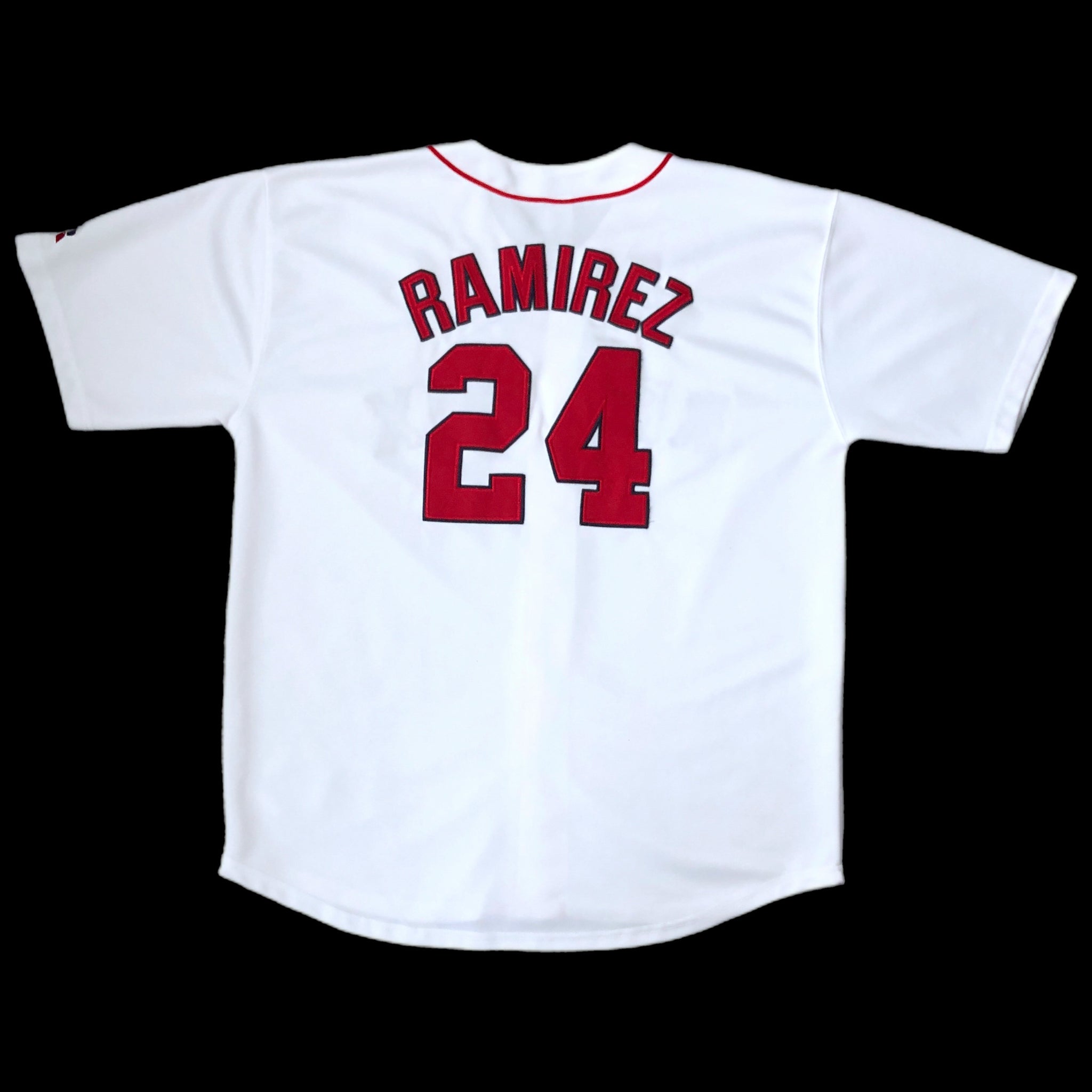 Vintage MLB Boston Red Sox Manny Ramirez Russell Athletic Jersey (XXL)