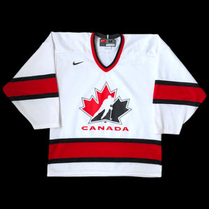 Vintage 2002 Canada Olympics Nike Hockey Jersey (M)