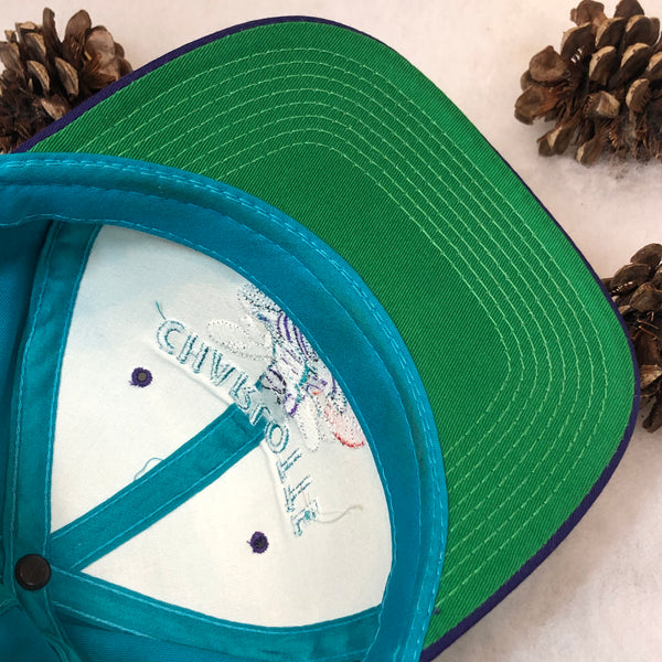 Vintage NBA Charlotte Hornets The G Cap Twill Snapback Hat