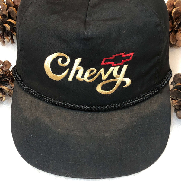 Vintage Chevrolet Chevy Twill Snapback Hat