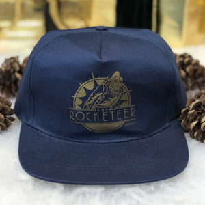 Vintage Deadstock NWOT Disney The Rocketeer Twill Snapback Hat
