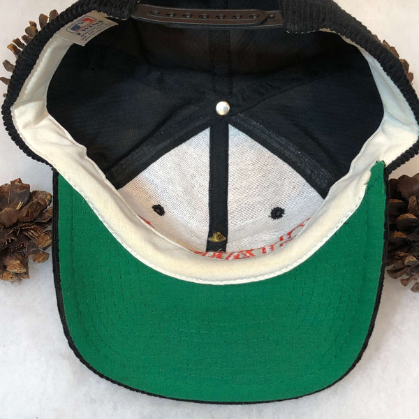 Vintage MLB San Francisco Giants Twins Enterprise Corduroy Snapback Hat