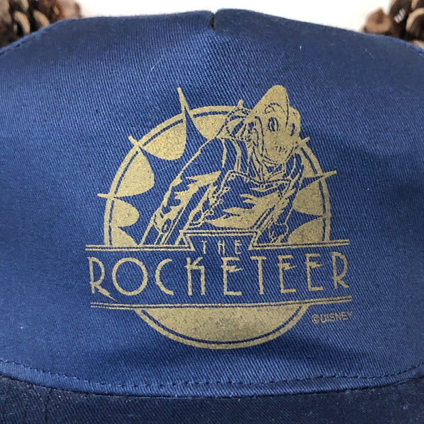 Vintage Deadstock NWOT Disney The Rocketeer Twill Snapback Hat