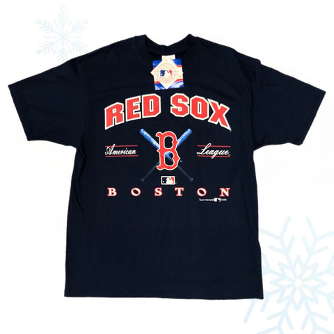 Vintage Deadstock NWT 1998 MLB Boston Red Sox Hanes T-Shirt (XL)