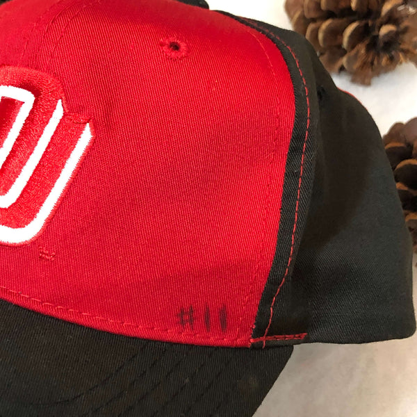 Vintage NCAA Oklahoma Sooners Annco *YOUTH* Twill Snapback Hat