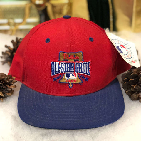 Vintage Deadstock NWT 1996 MLB All-Star Game Philadelphia Phillies New Era Wool Snapback Hat