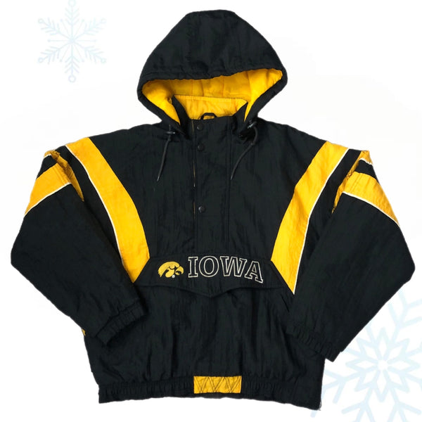 Vintage NCAA Iowa Hawkeyes Starter Puffer Jacket (L)