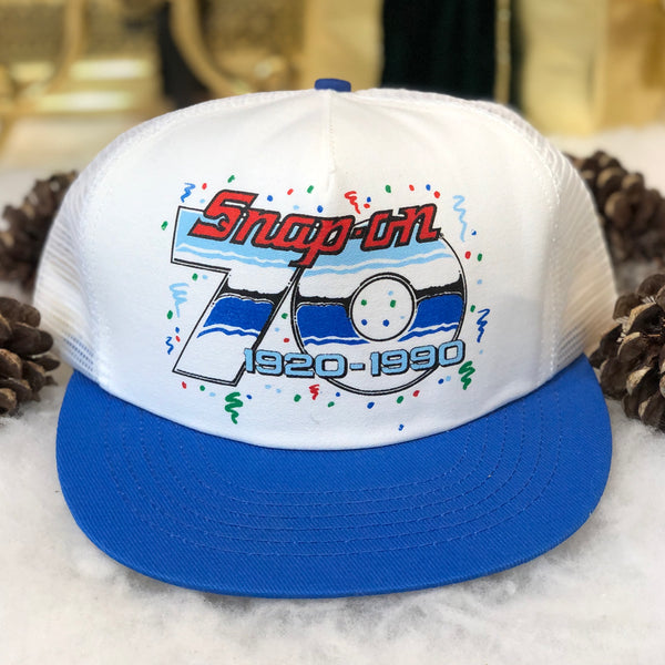 Vintage Deadstock NWOT 1990 Snap-On 70th Anniversary Trucker Hat