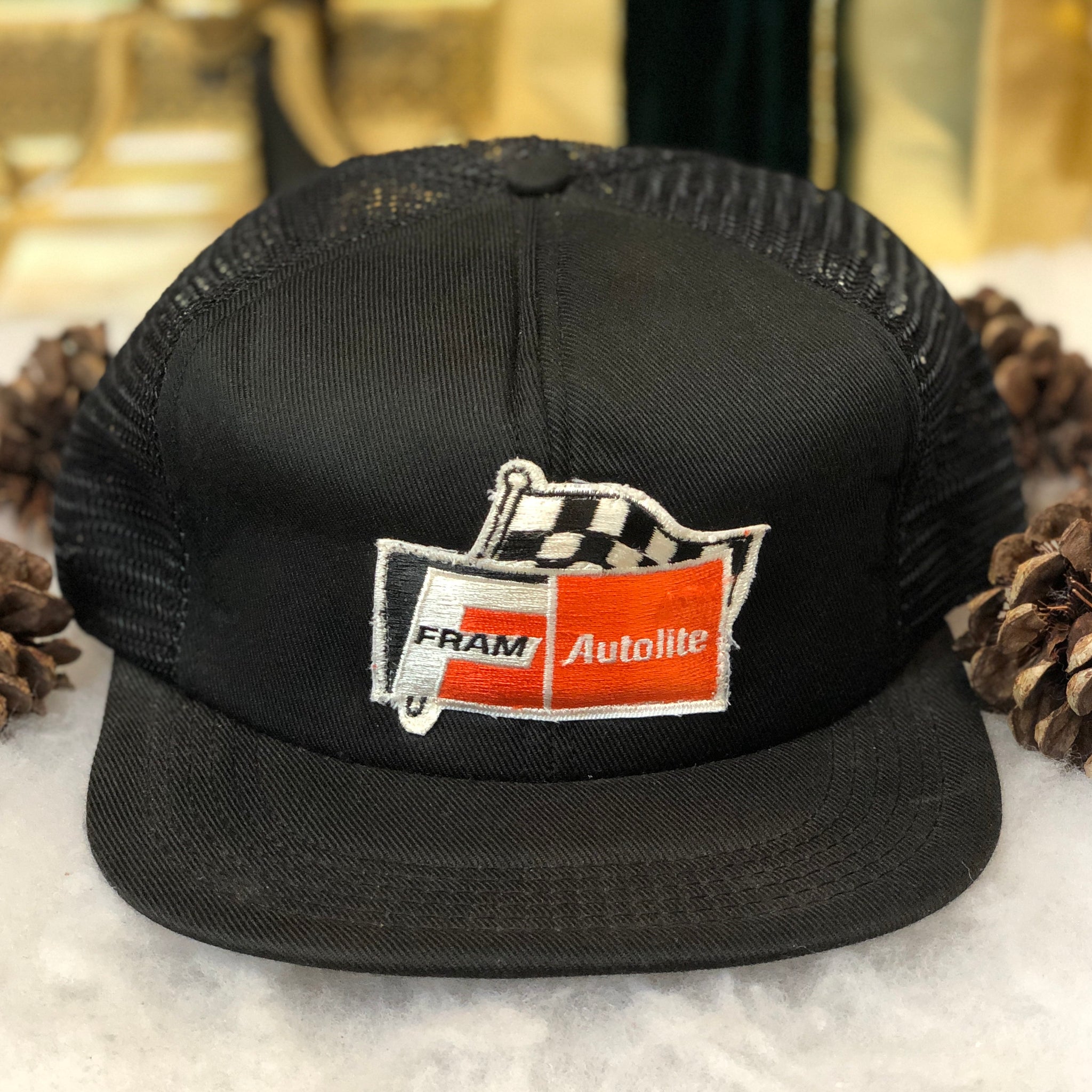 Vintage Deadstock NWOT FRAM Autolite Trucker Hat