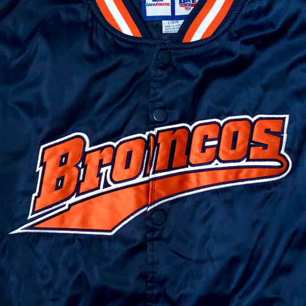 Vintage NFL Denver Broncos Logo Athletic Jacket (L)