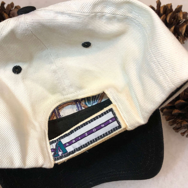 Vintage MLB Arizona Diamondbacks Rattlesnake Twins Enterprise Strapback Hat