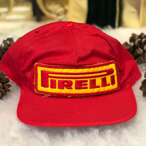 Vintage Deadstock NWT Pirelli Tires Snapback Hat