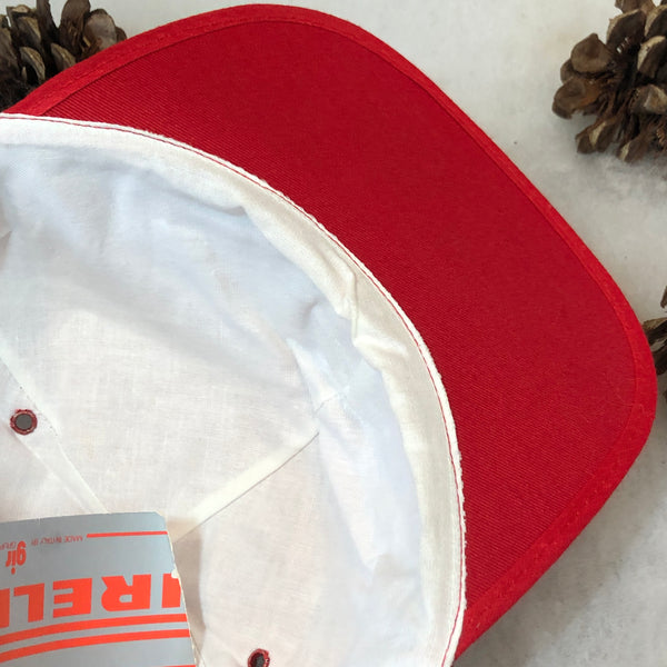 Vintage Deadstock NWT Pirelli Tires Snapback Hat