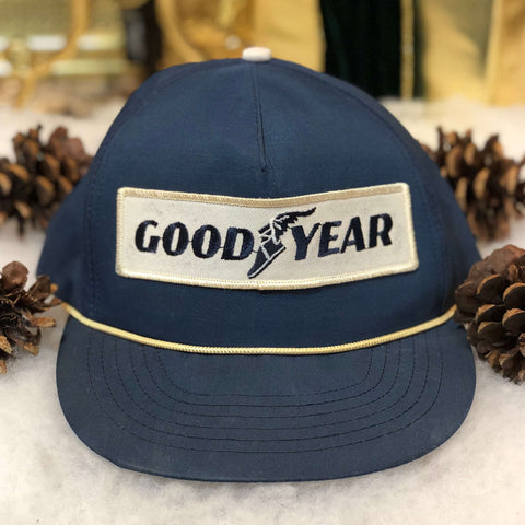 Vintage Goodyear Tires Racing Twill Snapback Hat