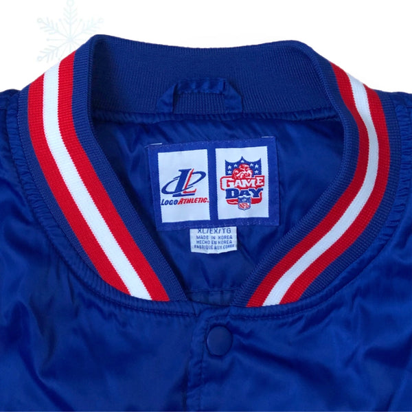 Vintage NFL New York Giants Logo Athletic Jacket (L)