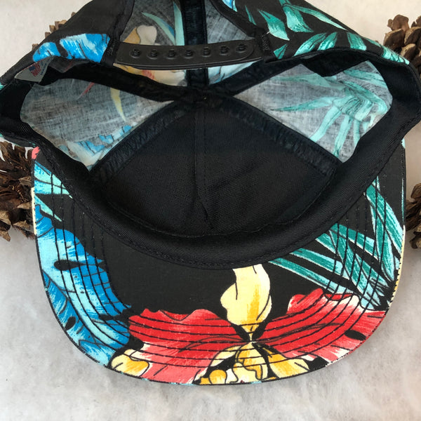 Vintage Deadstock NWOT Valvoline Floral Snapback Hat