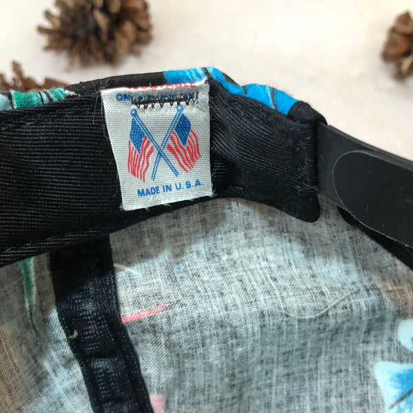 Vintage Deadstock NWOT Valvoline Floral Snapback Hat