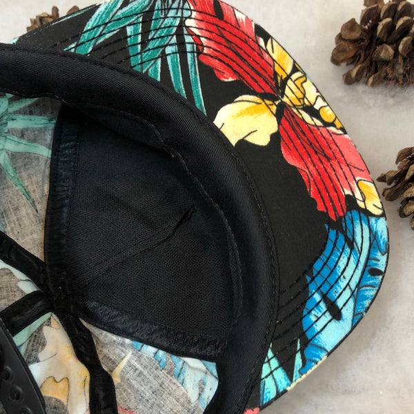 Vintage Deadstock NWOT Valvoline Floral Snapback Hat