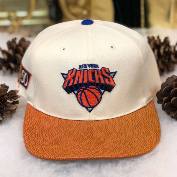 Vintage 1998 NBA 50th Anniversary New York Knicks American Needle Wool Snapback Hat