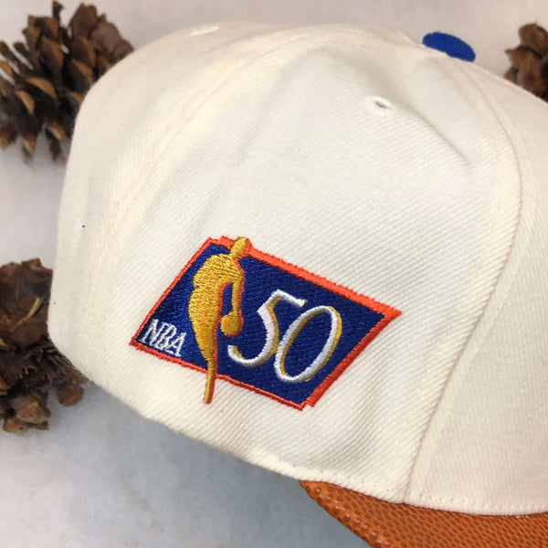 Vintage 1998 NBA 50th Anniversary New York Knicks American Needle Wool Snapback Hat