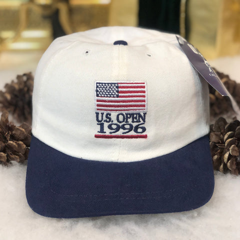 Vintage Deadstock NWT 1996 U.S. Open Tennis NYC New York City Strapback Hat