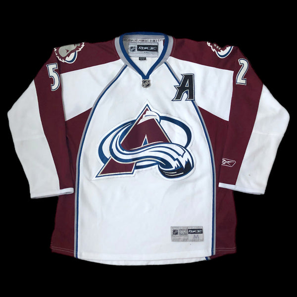 Vintage NHL Colorado Avalanche Adam Foote Reebok Jersey (M)