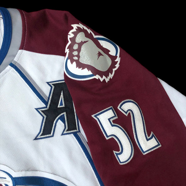 Vintage NHL Colorado Avalanche Adam Foote Reebok Jersey (M)